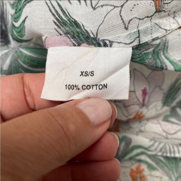 Surf Bazaar Tropical Floral Cruise Resort Button Down Shirt XS/S - Picture 12 of 12